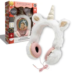 FAO Schwarz Cuffie di peluche unicorno con jack 3,5 mm> Giochi Musicali