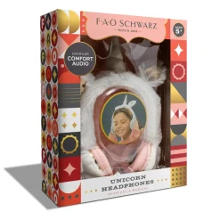 FAO Schwarz Cuffie di peluche unicorno con jack 3,5 mm> Giochi Musicali
