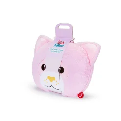 Trudi Cuscino gattino rosa peluche –> Peluche Tradizionali
