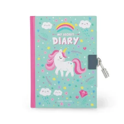 LEGAMI Diario segreto con lucchetto  unicorno – my secret diary – wonderland> Gadget
