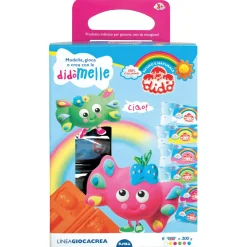 DIDO' Didò giocacrea le didòmelle – set gioco creativo a tema candy world> Plastilina E Pasta Modellabile