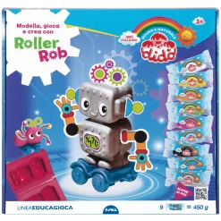 DIDO' Didò modella. gioca e crea con rollerrob – set gioco creativo> Plastilina E Pasta Modellabile
