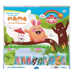 DIDO' Didò modella, gioca e crea con momo nella foresta incantata – set gioco creativo> Plastilina E Pasta Modellabile