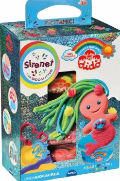 DIDO' Dido’ giocacrea fantamici sirenet – set creativo con pasta per giocare> Plastilina E Pasta Modellabile
