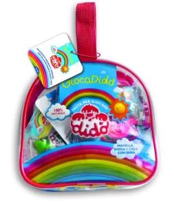 DIDO' Dido’ giocadido’ – borsina con zip trasparente con salsicciotti didò> Plastilina E Pasta Modellabile