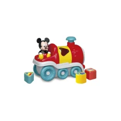 BABY CLEMENTONI Disney baby mickey shape sorter train – trenino incastra forme con mickey – giallo – da 9 mesi – clementoni> Giochi Impilabili