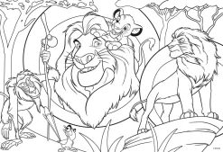 Disney eco-puzzle df lion king 24> Puzzle Per Bambini