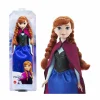 Disney frozen – anna, bambola con abito elegante e accessori ispirati al film dsney frozen 1, giocattolo per bambini, 3+ anni, hlw49> Fashion Dolls