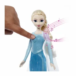 Disney frozen – elsa all’alba sorgerò, bambola con look esclusivo, canta “all’alba sorgerò” dal film frozen, giocattolo per bambini, 3+ anni, hmg33><noscript><img width=