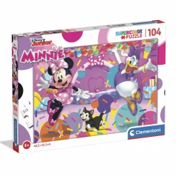 CLEMENTONI Disney minnie – 104 pezzi> Puzzle Per Bambini