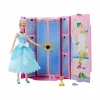DISNEY PRINCESS – cenerentola royal fashion reveal, bambola con mini personaggio, 12 abiti e accessori a sorpresa inclusi, ispirati ai film disney, 3+ anni, hmk53> Fashion Dolls
