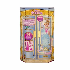 DISNEY PRINCESS – cenerentola royal fashion reveal, bambola con mini personaggio, 12 abiti e accessori a sorpresa inclusi, ispirati ai film disney, 3+ anni, hmk53><noscript><img width=