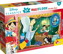 Disney puzzle df maxi floor 24 classics – pinocchio         .> Puzzle Per Bambini