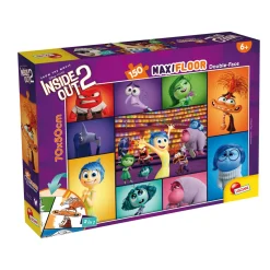 Disney puzzle maxi floor 150 pezzi inside out 2 – scena da colorare inclusa> Puzzle Per Bambini