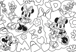 Disney puzzle maxifloor 2 x 24 minnie           .><noscript><img width=