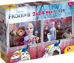 Disney puzzle maxifloor 2 x 24 frozen> Puzzle Per Bambini