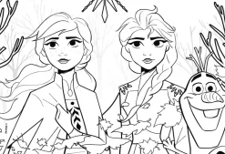 Disney puzzle maxifloor 2 x 24 frozen> Puzzle Per Bambini