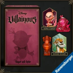 RAVENSBURGER Disney villainous sugar&spite, gioco di strategia, gioco da tavolo, 2 giocatori, 10+ anni –> Giochi Escape Room Ed Enigmi