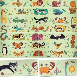HEADU Domino puzzle animals.ricomponi la catena di animali!made in italy> Puzzle Per Bambini