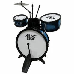 MUSIC STAR Drum set with stool> Giochi E Strumenti Musicali