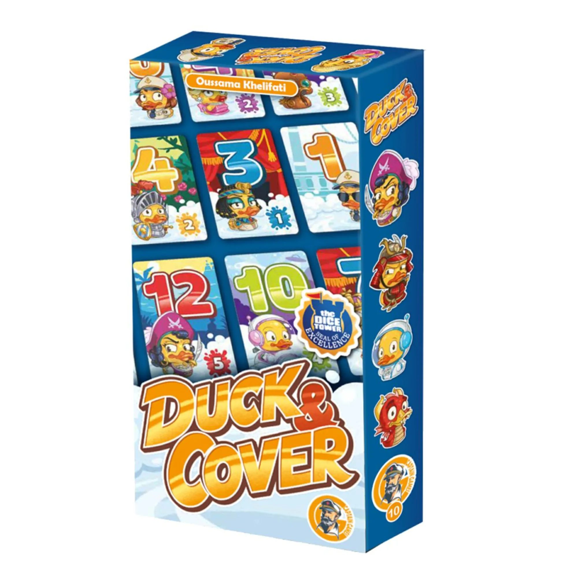 ASMODEE Duck & cover, gioco da tavolo, edizione in italiano, dagli 8 anni in su> Giochi In Scatola Per Famiglia