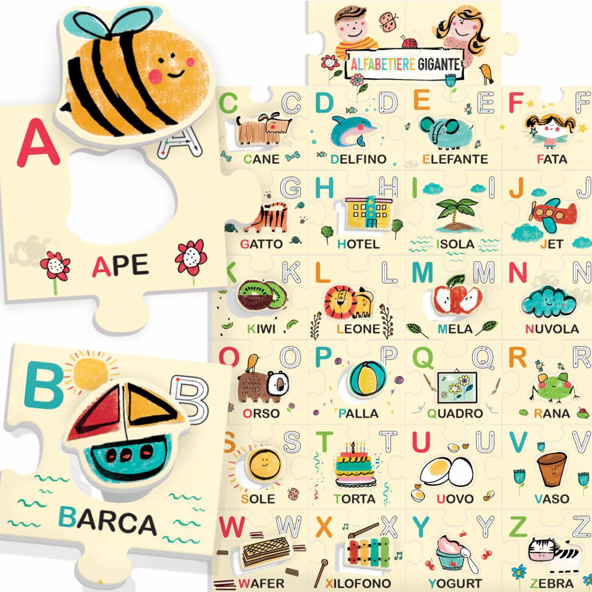 HEADU Ecoplay – alfabetiere gigante> Primi Apprendimenti