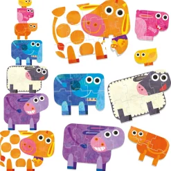 HEADU Ecoplay – play farm progressive puzzle> Primi Apprendimenti