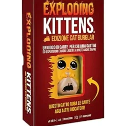 ASMODEE Exploding kittens – edizione ladro di gatti – gioco da tavolo divertente e strategico per 2-5 giocatori> Giochi In Scatola Per Famiglia