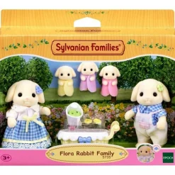 SYLVANIAN FAMILIES Famiglia coniglio flora  – personaggi del meraviglioso mondo sylvanian> Mini Dolls