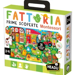 HEADU Fattoria prime scoperte montessori – la prima fattoria didattica alza, scopri e impara!> Primi Apprendimenti