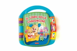 FISHER-PRICE Fisher price- libro delle canzoncine ridi e impara, imparare parole, lettere e numeri, bambini dai 6 mesi> Giochi Musicali