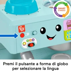 FISHER-PRICE – la mia prima macchinetta del caffè, set smart stages per l’apprendimento con pulsanti, musica e suoni><noscript><img width=