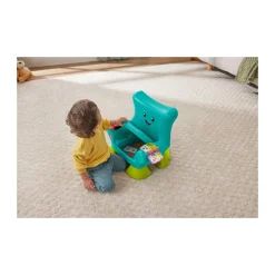 FISHER-PRICE – la poltroncina di cagnolino, sedile interattivo con 120 canzoni, luci, suoni e frasi per l’apprendimento> Giochi Impilabili