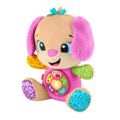 FISHER-PRICE – la sorella di cagnolino smart stages, peluche rosa musicale per l’apprendimento con luci, suoni e frasi> Giochi Di Apprendimento