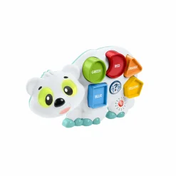 FISHER-PRICE – parlamici fabietto orsetto forme e colori, versione italiana, giocattolo interattivo musicale e puzzle con luci e movimenti per l’apprendimento, 18+ mesi, hrb80> Giochi Di Apprendimento