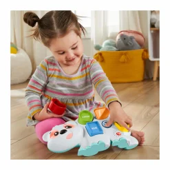 FISHER-PRICE – parlamici fabietto orsetto forme e colori, versione italiana, giocattolo interattivo musicale e puzzle con luci e movimenti per l’apprendimento, 18+ mesi, hrb80> Giochi Di Apprendimento