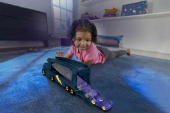 FISHER-PRICE dc batwheels – bat-autotreno, playset autotreno con rampa e veicolo bam batmobile><noscript><img width=