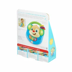 FISHER-PRICE , lettore musicale canta e impara, giocattolo elettronico ridi impara 6-36 mesi><noscript><img width=