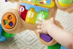 FISHER-PRICE ridi & impara cagnolino primi passi – edizione multilingue, giocattolo musicale per camminare; per neonati e bambini piccoli da 6 a 36 mesi><noscript><img width=