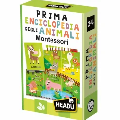 HEADU Flashcards enciclopedia animali montessori. scopri gli animali e i loro ambienti. montessori.2-4 anni> Primi Apprendimenti