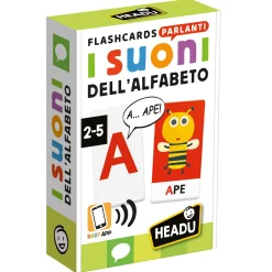 HEADU Flashcards parlanti – i suoni dell’alfabeto | metodo fonetico interattivo – 24m+ –> Primi Apprendimenti