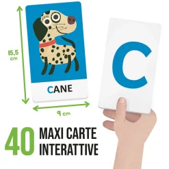 HEADU Flashcards parlanti – i suoni dell’alfabeto | metodo fonetico interattivo – 24m+ –> Primi Apprendimenti