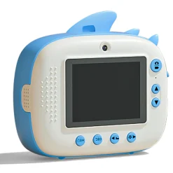 CREA MANIA Fotocamera bambini instant kids camera – 6a+ assortita in rosa e blu –  > Kit Artistici E Pittura