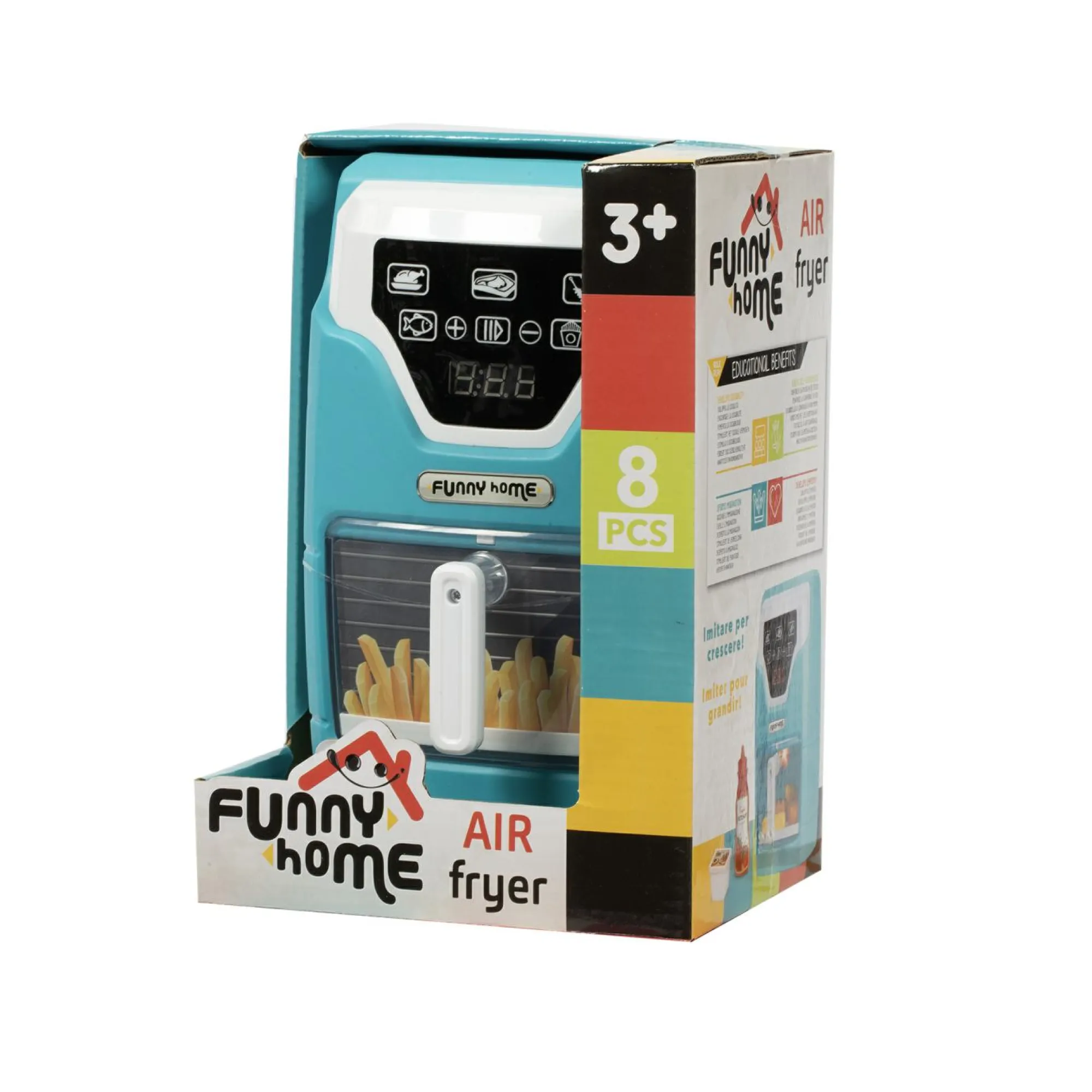 FUNNY HOME Friggitrice ad aria giocattolo con luci e suoni –> Giochi Di Emulazione