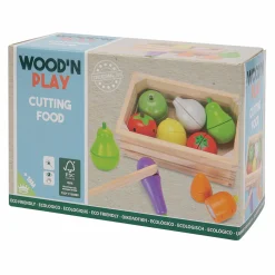 WOOD 'N' PLAY Frutta e verdura da tagliare><noscript><img width=