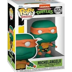 Turtles Funko pop – ninja – michelangelo – 1557> Funko Da Collezione|Action Figures