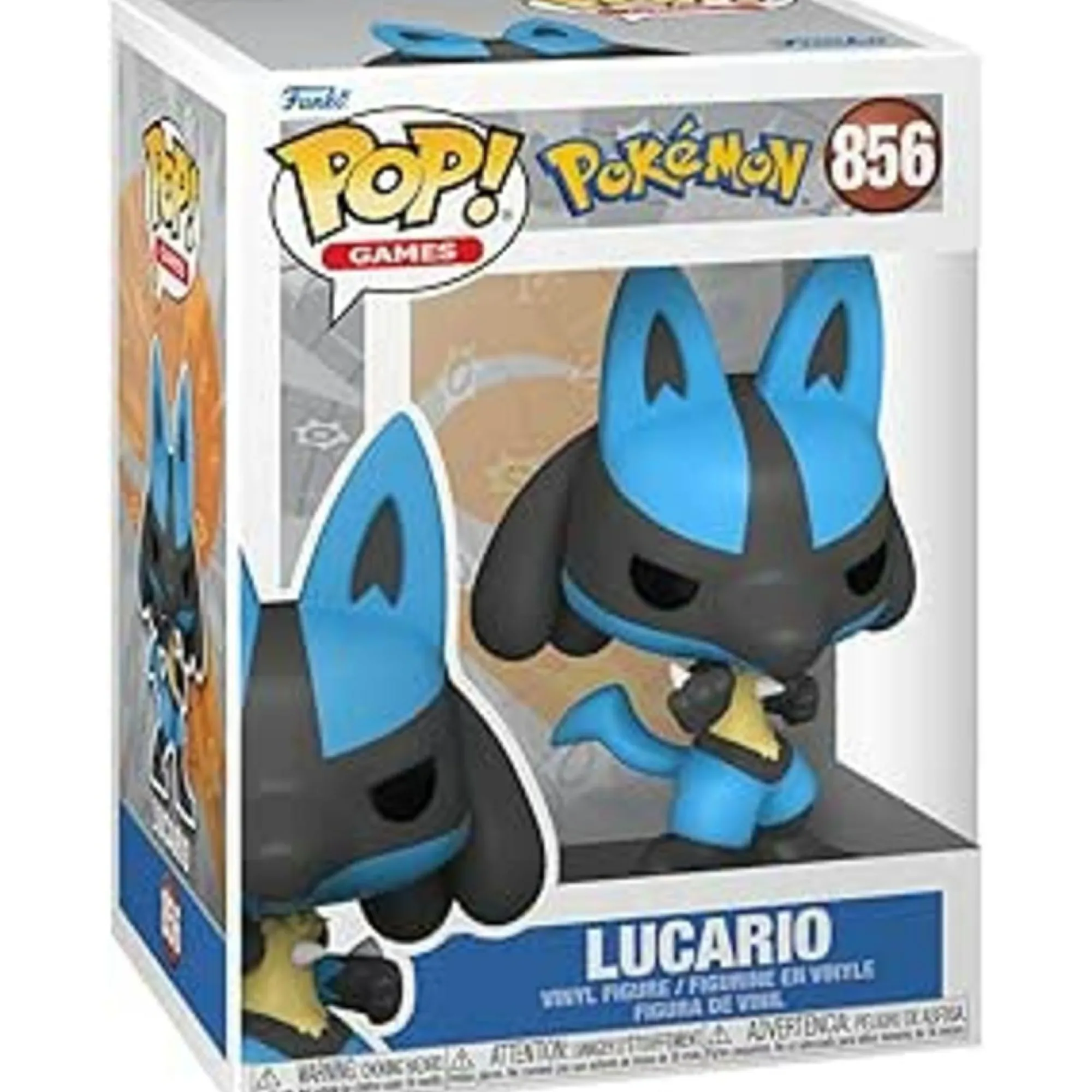 POKEMON Funko pop – pokémon – lucario – 856> Funko Da Collezione|Action Figures