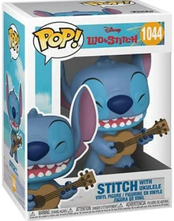 Disney Funko pop lilo & stitch stitch w/ukelele 1044> Funko Da Collezione|Action Figures
