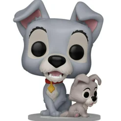 Disney Funko pop one lilli e il vagabondo – 70° anniversario – il vagabondo  con cucciolo – 1554> Funko Da Collezione|Action Figures