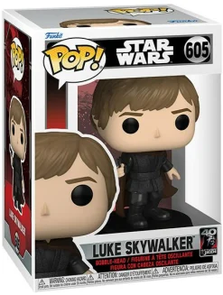 FUNKO POP! Funko pop star wars jedi 40th luke skywalker bobble 605> Funko Da Collezione|Action Figures